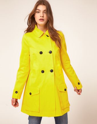 ASOS Collection Asos Hooded Duffle Mac - Lyst