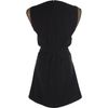 Balenciaga Vneck Dress in Black (nude) - Lyst