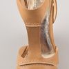 Belle By Sigerson Morrison Celsa Wedge Sandals in Beige - Lyst