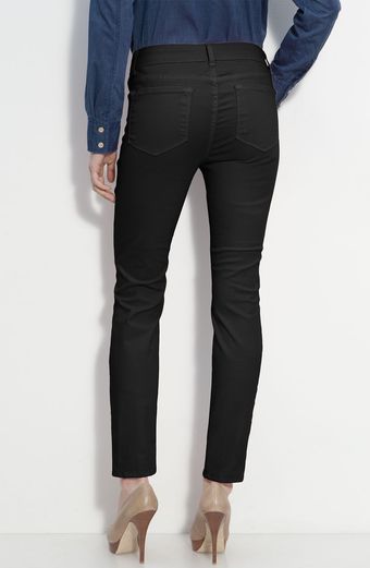 Blue Essence Skinny Twill Ankle Jeans - Lyst