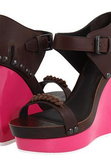 Bottega Veneta Wedge Sandals - Lyst