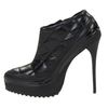 Burberry Quilted Leather Platform Ankle Boot in Black (b) - Lyst