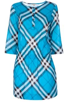 Burberry Brit Tartan Dress - Lyst