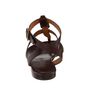 Burberry Leather Buckle Gladiator Sandals in Brown (c) - Lyst