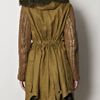 Burberry Prorsum Oversized Linen Parka in Khaki (green) - Lyst