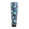 Burberry Floral Print Rain Boots in Blue (t) - Lyst