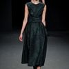 Calvin Klein Fall 2012 Sleeveless Mid Length HourGlass Shape Sculpted Dress In Dark Grey  in Gray - Lyst