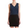 Co-op Barneys New York Colorblock Sheath Dress in Blue (navy) - Lyst
