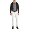 Dolce & Gabbana Ribbed Collar Bomber in Black for Men - Lyst