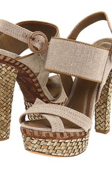Donna Karan New York Platform Sandals - Lyst