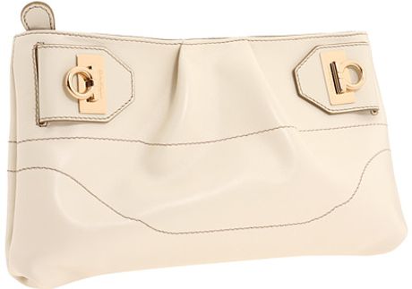 Ferragamo Clutch in Beige (t) - Lyst