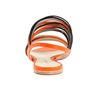 Jil Sander Flat Sandals in Orange (f) - Lyst