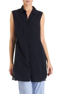 Jil Sander Pleated Shirt Dress - Lyst