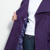 Kenneth Cole Double Collar Trench Coat in Purple - Lyst