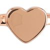 Marc By Marc Jacobs Mini Charms Heart Stack Ring in Pink (r) - Lyst