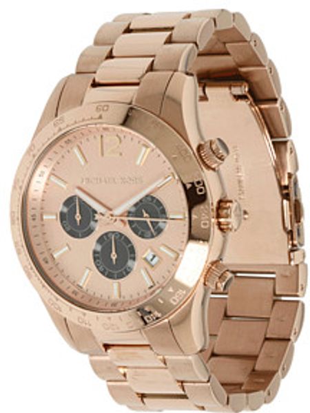 Michael Kors Rose Gold Watch in Pink (r) - Lyst