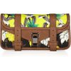 Proenza Schouler Ps1 Tropicalprinted Canvas and Leather Clutch in Multicolor (multicolored) - Lyst
