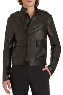 Ralph Lauren Black Label Moto Jacket - Lyst