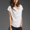 Splendid Light Jersey Top in White (macadamia) - Lyst