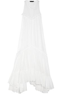 Thomas Wylde Shroud Cotton and Silk-blend Dress Thomas Wylde Shroud Cotton and Silk-blend Dress