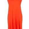 Topshop Open Back Cover Up Tee in Red - Lyst