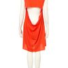 Topshop Open Back Cover Up Tee in Red - Lyst