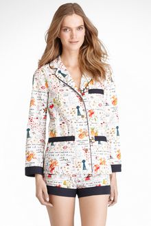 Tory Burch De La Vega Pajama Set - Lyst