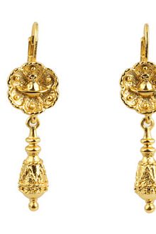 Vivienne Westwood Greek Drop Earrings - Lyst