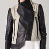Yigal Azrouel Lambskin Jacket with Elbow Vents in Black (jet) - Lyst