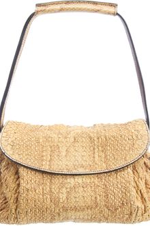 Zagliani Python Small Sally Shoulder Bag - Lyst
