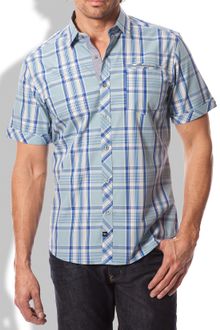 7 Diamonds In The Deep Woven Plaid Shirt - Lyst