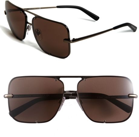 burberry metal aviator sunglasses