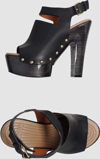 Givenchy Platform Sandals - Lyst