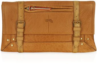 Jérôme Dreyfuss Leon - Brown Leather Clutch - Lyst