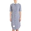 Thom Browne Gingham Dress in Blue (navy) - Lyst