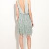 Alice + Olivia Tibby Petal Dress in Blue (dusty blue) - Lyst