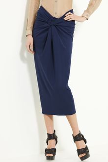 Burberry Prorsum Crepe Jersey Pencil Skirt - Lyst