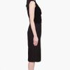 Comme Des Garçons Black Silk Wool Dress in Black - Lyst