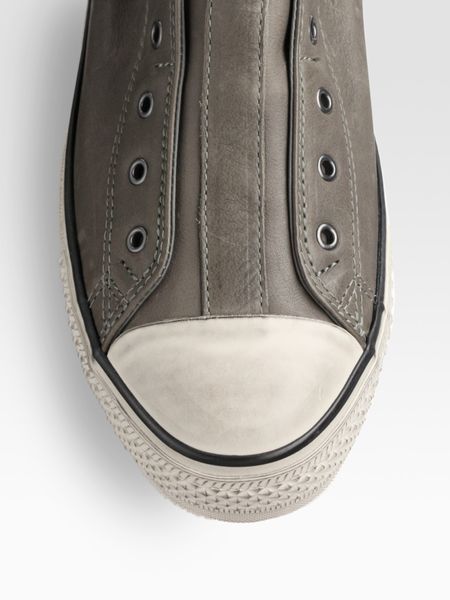 laceless high top sneakers