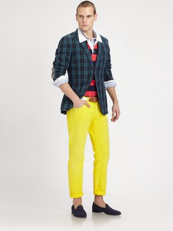 Gant By Michael Bastian Garment Dyed Denim Jeans - Lyst