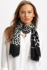 Gucci Safari Print Silk Shawl Scarf