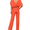 Jo No Fui Viscose Jumpsuit With Large Sleeves in Orange - Lyst