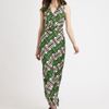 Milly Caroline Belted Dress in Green - Lyst