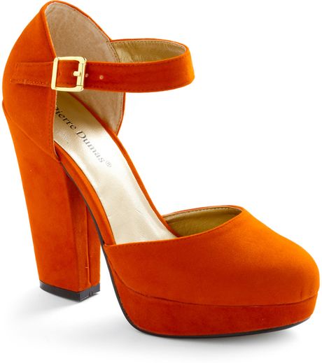 Modcloth Trip To The Tropics Heel in Orange - Lyst