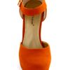 Modcloth Trip To The Tropics Heel in Orange - Lyst