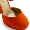 Modcloth Trip To The Tropics Heel in Orange - Lyst