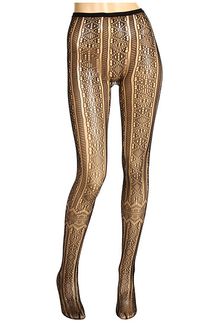 Anna Sui Deco Garter Net Tight - Lyst