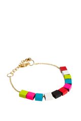 ASOS Collection Asos Coloured Cube Bracelet