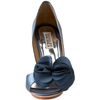 Badgley Mischka Womens Randall Opentoe Pump in Blue - Lyst
