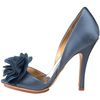 Badgley Mischka Womens Randall Opentoe Pump in Blue - Lyst